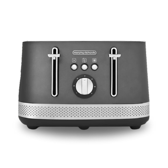  Morphy Richards Illumination 4-Slice Toaster - Titanium Grey | 248022 