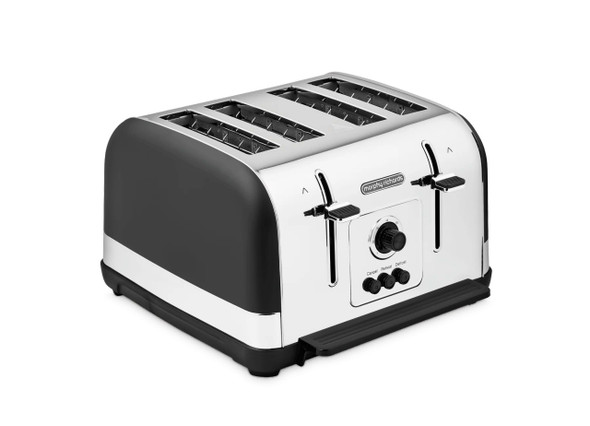  Morphy Richards Venture 4 Slice Toaster - Black | 240131 