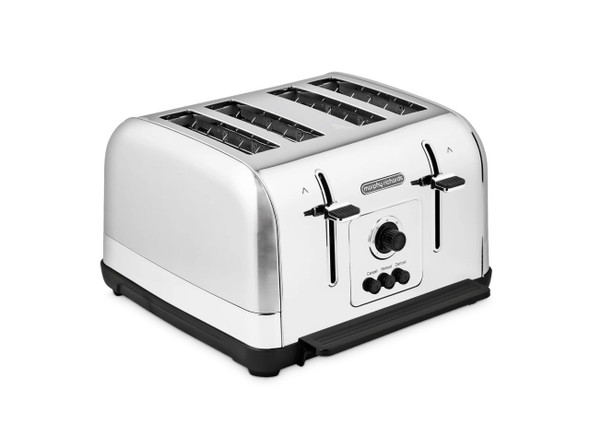 Morphy Richards Venture 4 Slice Toaster - Stainless Steel | 240130 