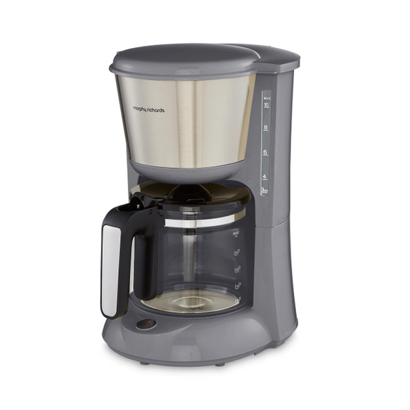  Morphy Richards Equip Filter Coffee Machine - Grey | 162505 