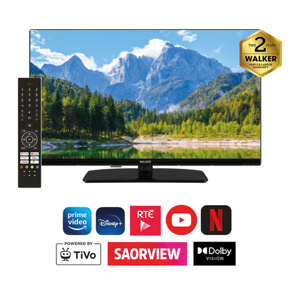  Walker 40" 2K QLED Smart TiVo Borderless TV | WPS2KQLED40251 