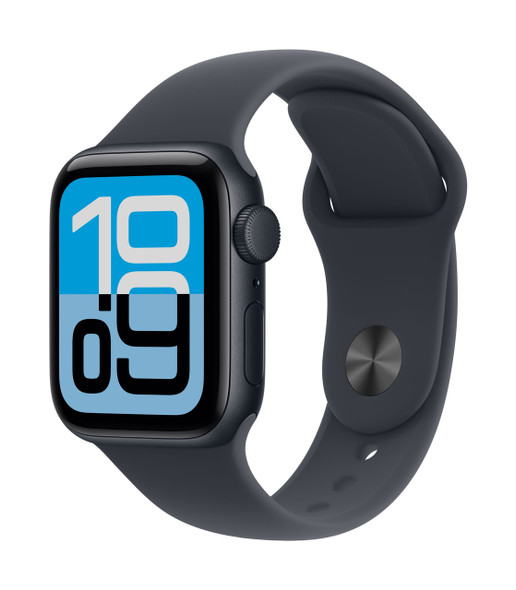  Apple Watch SE 3 GPS 40mm Midnight Aluminium Case with Midnight Sport Band - S/M | MEH94MP/A 