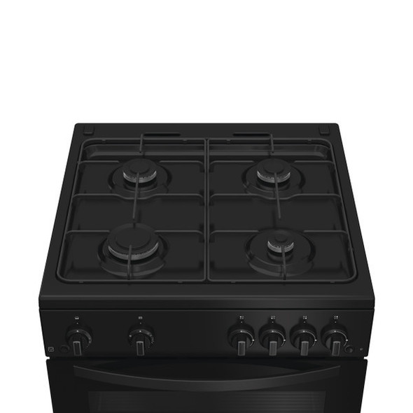  Indesit Freestanding Gas Double Cooker - Black | IDG6GB 