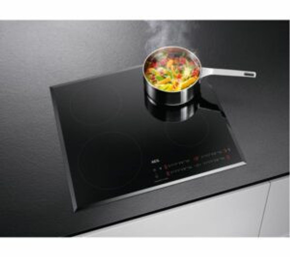  AEG 60cm Electric Induction Hob – Black | IKB64401FB 