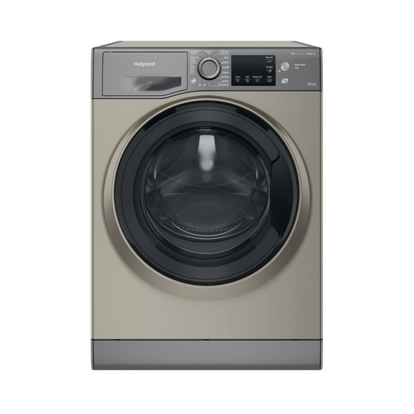  Hotpoint 9KG/6KG Anti-stain Washer Dryer - Graphite | NDB9635GKUK 