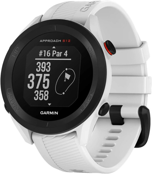  Garmin Approach S12, Golf GPS, White 2024 | 010-02472-12 