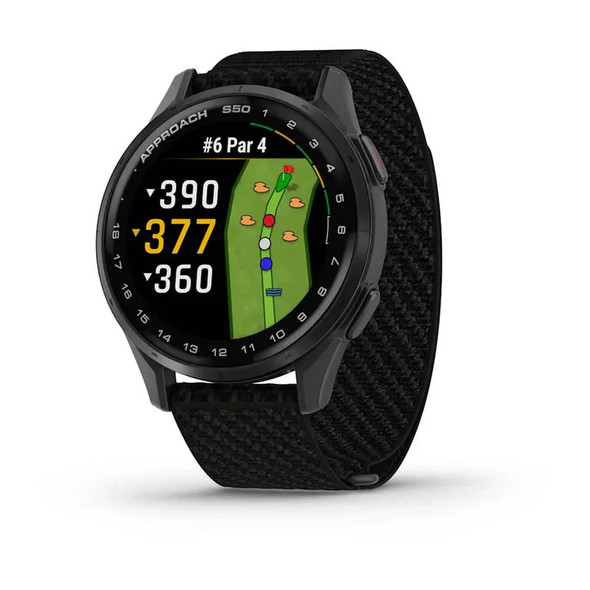  Garmin Approach S50 Golf Smartwatch - Black | 010-03010-00 