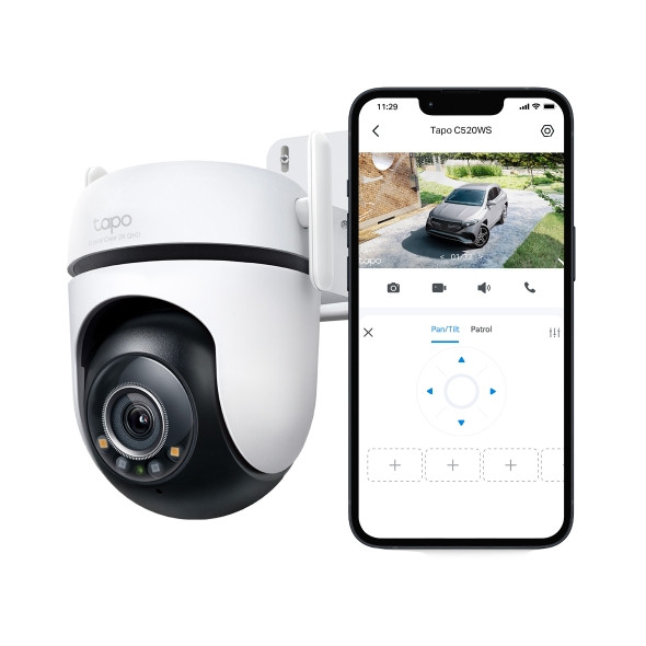 TP-Link Tapo Outdoor Pan/Tilt Security Wi-Fi Camera | Tapo C520WS