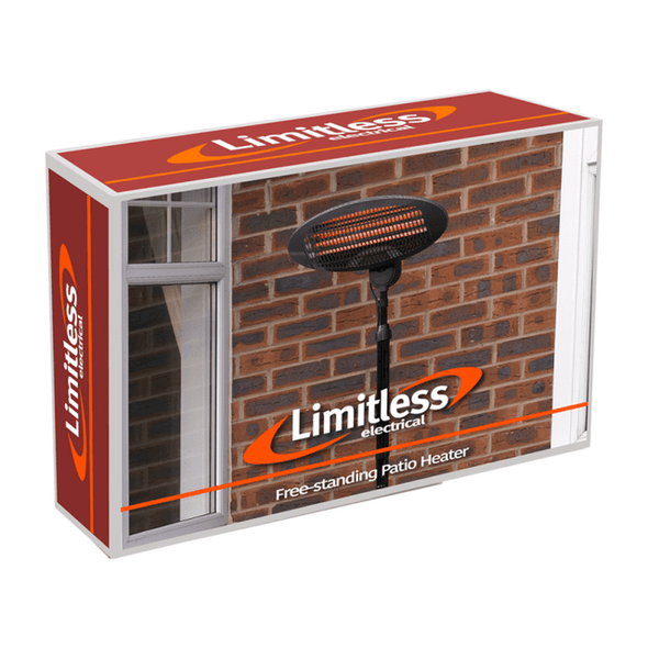  Limitless HEAT1200 Free Standing Patio Heater 