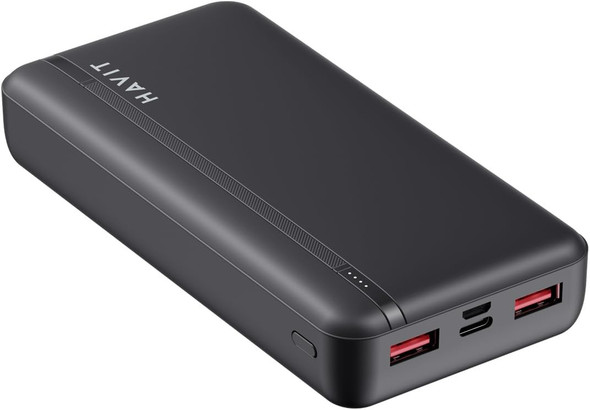 Havit HAVIT PB92-BLK 20000 mAh Power Bank for Iphone 15 /16 – Black 