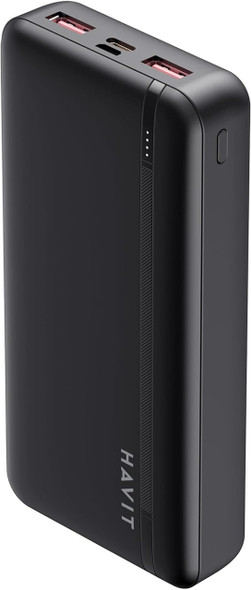 Havit HAVIT PB92-BLK 20000 mAh Power Bank for Iphone 15 /16 – Black 