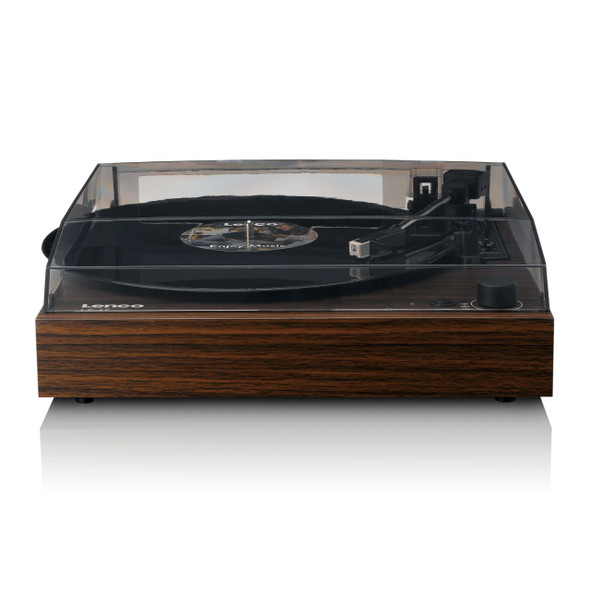 Lenco LENCO LS-15WD - Record Player with Bluetooth®, Two Built-in Speakers & AT3600L Cartridge - Wood 
