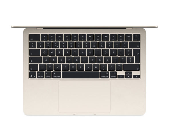  Apple 13" MacBook Air | Apple M4 chip with 10-core CPU and 8-core GPU | 16GB RAM | 256GB SSD - Starlight | MW0Y3B/A 