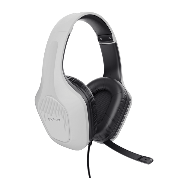  Trust GXT 415W Zirox Lightweight Gaming headset - White | T25147 