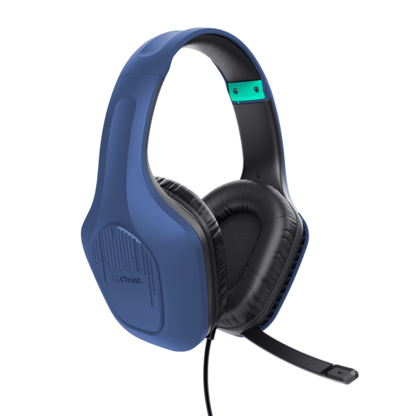  Trust GXT 415W Zirox Lightweight Gaming headset - Blue | T24991 
