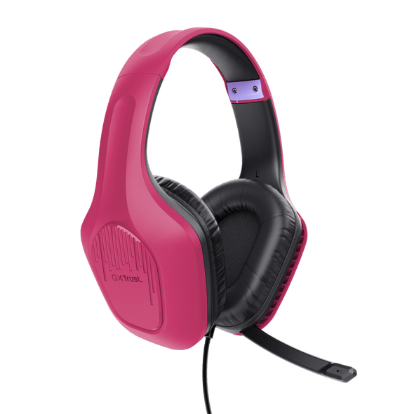  Trust GXT 415W Zirox Lightweight Gaming headset - Pink | T24992 