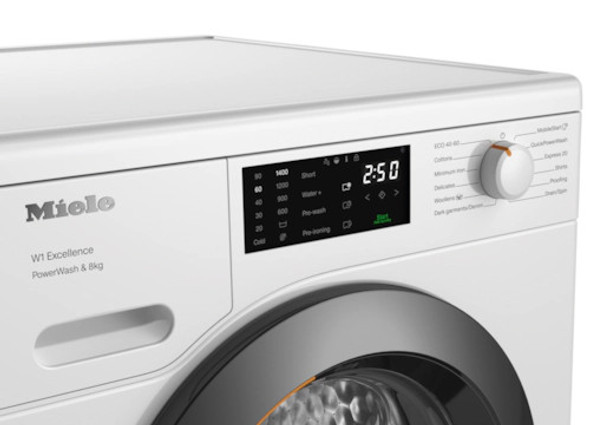 MIELE Miele WEB365 WCS PWash&8kg Freestanding Washing Machine - White | 12721210 