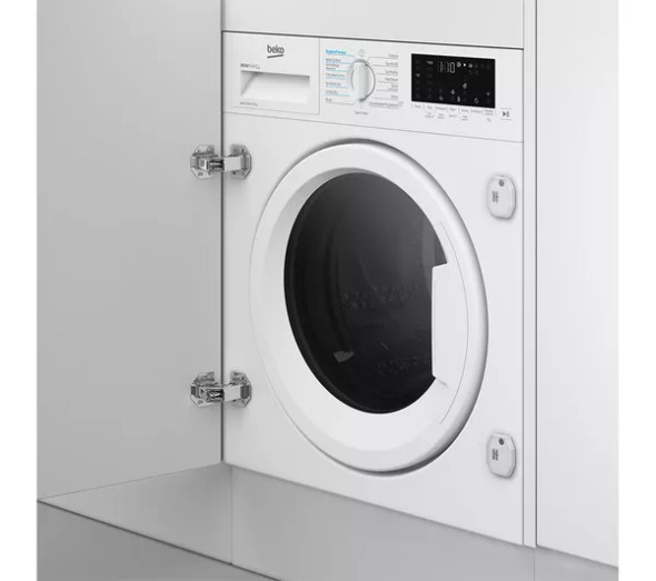 Beko Integrated 8kg Wash / 5kg Dry Washer Dryer with Quick Programme | WDIK854441