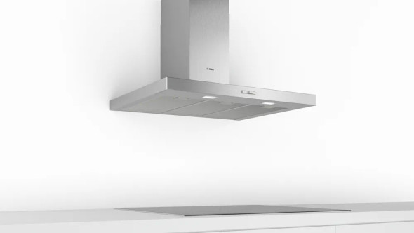Bosch Series 2 Wall-mounted cooker hood 90 cm Stainless steel | DWB94BC50B