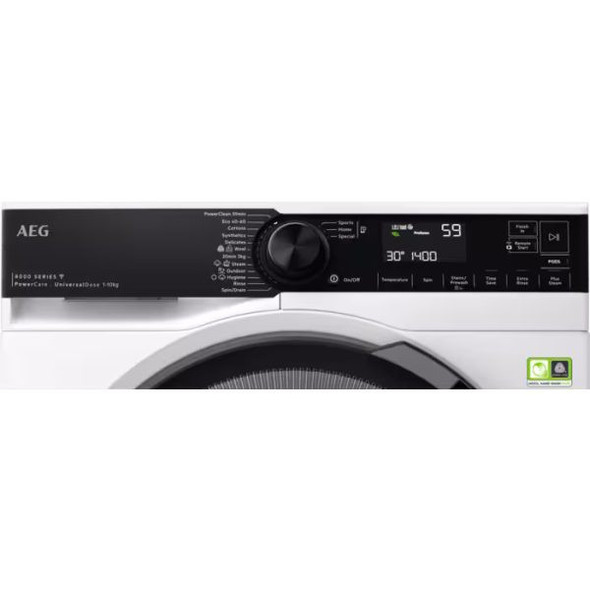  AEG PowerCare 10 kg 1400 Spin Washing Machine - White | LFR84146UC 