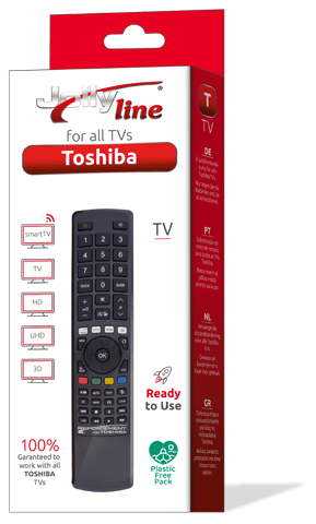  JL Toshiba Replacement Remote Control | 017051 