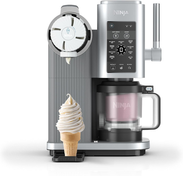 Ninja Swirl by CREAMi 13 in 1 Soft Serve and Ice Cream Maker | NC701UK