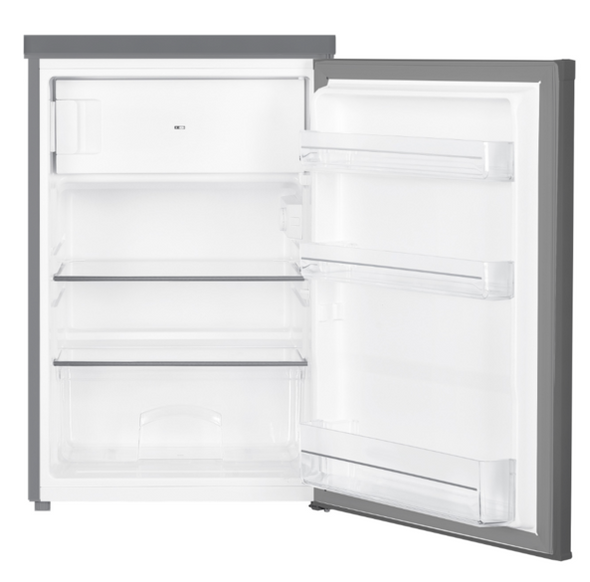 Belling 55cm Wide Freestanding Fridge with Ice Box - Black Steel | BR110BKIX