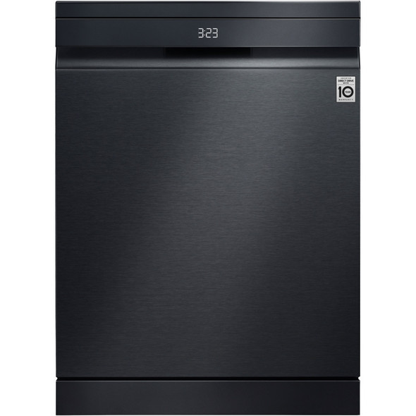  LG Series 7 TrueSteam QuadWash 14 PS WiFi Connected Freestanding Full Size Dishwasher - Matte Black | DF587HMS-BOX-DAMAGE-186 