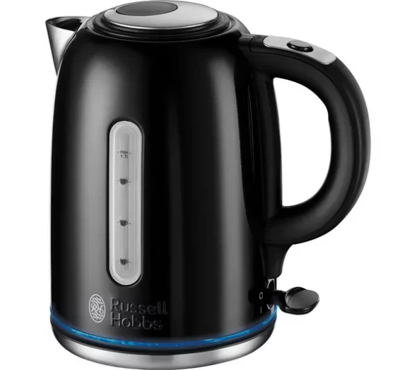  Russell Hobbs Quiet Boil Kettle - Black | 20462 
