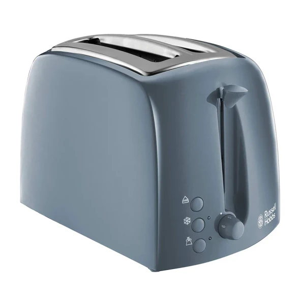  Russell Hobbs Textures 2 Slice Toaster - Grey | 21644 