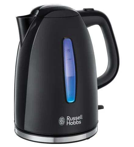 Russell Hobbs Textures Plus Kettle - Black | 22591