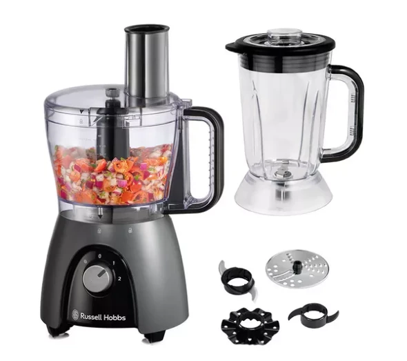 Russell Hobbs Desire Matte Black Food Processor | 27111