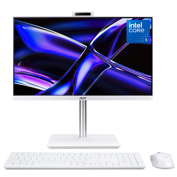 Acer Aspire C24 All-in-One PC – Intel Core 5 | 16GB RAM | 1TB SSD | 23.8" Full HD | DQ.BRNEK.002EX