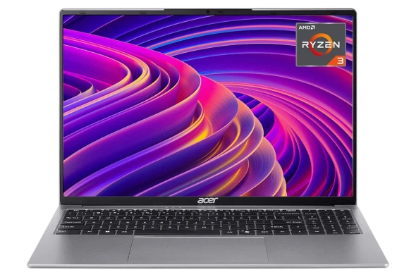 Acer Aspire Lite 15 15.6" Laptop – AMD Ryzen 3 | 8GB RAM | 256GB SSD | Windows 11 | NX.JXLEK.001EX