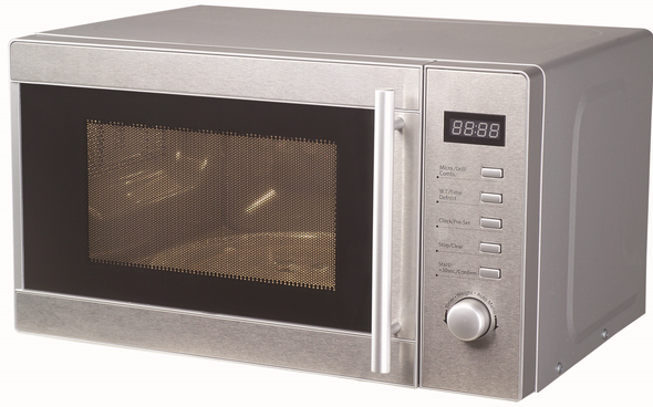 PowerPoint 20LT 800W Digital Microwave - Grey | P22820MGRSS