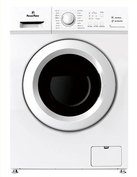  PowerPoint 7kg Washing Machine – 1200rpm | A Energy Rating | 16 Programmes | White | P35127SKW-A 