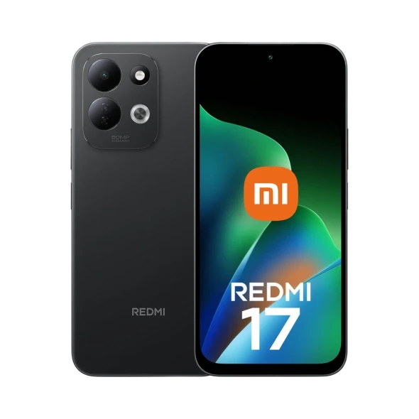  Xiaomi REDMI 17 4G 128GB Smartphone – 6.9" 120Hz Display | 50MP Camera | 7500mAh Battery | Black | MZB0PJGEU 