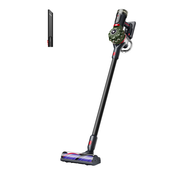  Dyson V8 Cyclone Cordless Vacuum Cleaner – 150AW | 60 Min Runtime | Motorbar Cleaner Head | Black/Green | 589596-01 