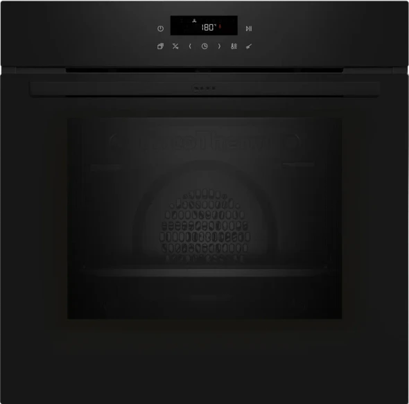 NEFF N30 71L Pyrolytic Built-In Single Oven - Black | B2CCJ7AK0B