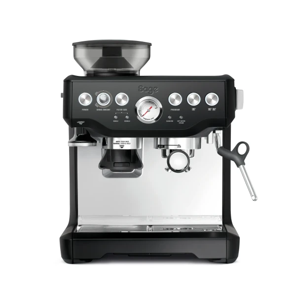 Sage Barista Express Espresso Machine - Black Truffle | SES875BTR2GUK1