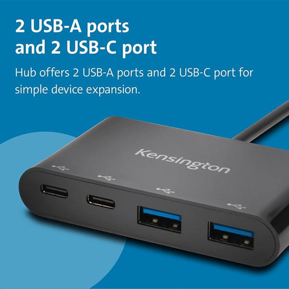 kensington Kensington CH1000 USB-C 4-Port Hub or K39124EU