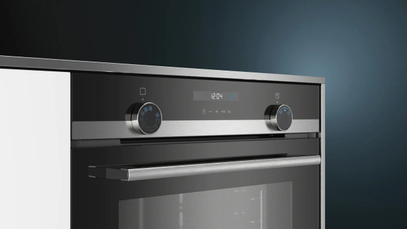 Siemens IQ500 Built-In Single Oven | HB535A0S0B | Black