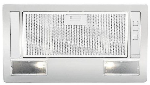  Elica 52cm ERA C Canopy Hood for 60cm Unit Stainless Steel + White | ERACIXA60 