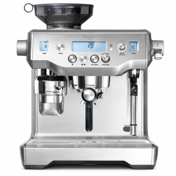 Sage The Oracle Brushed Stainless Steel Coffee Machine | BES980UK