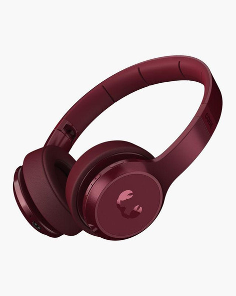 Fresh n Rebel Code ANC or Wireless on-ear headphones with active noise cancelling or Ruby Red or 3HP3000RR