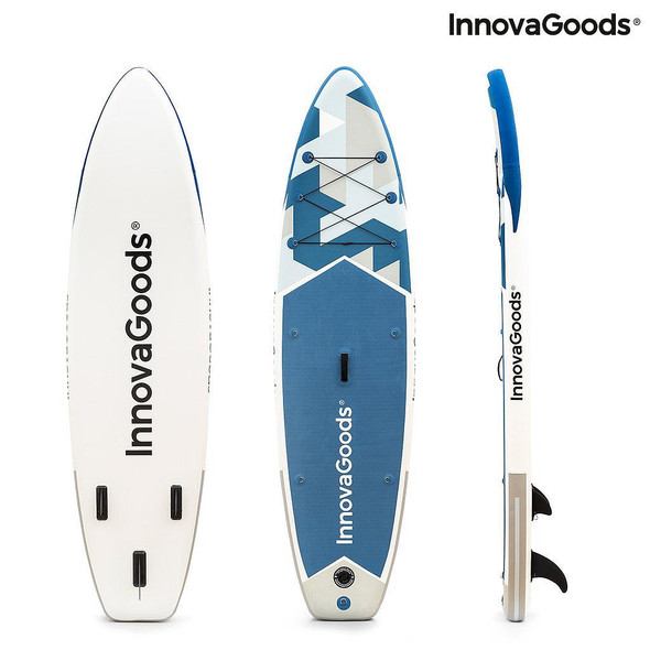 Innovagoods InnovaGoods Kaddle 2-in-1 Inflatable Paddle Surf Board with Seat and Accessories or 823061
