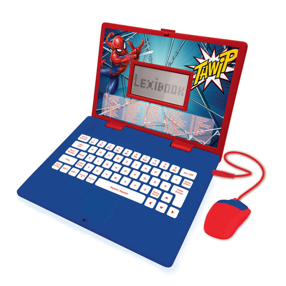 LexiBook Spider-Man bilingual educational laptop | JC598SPi1