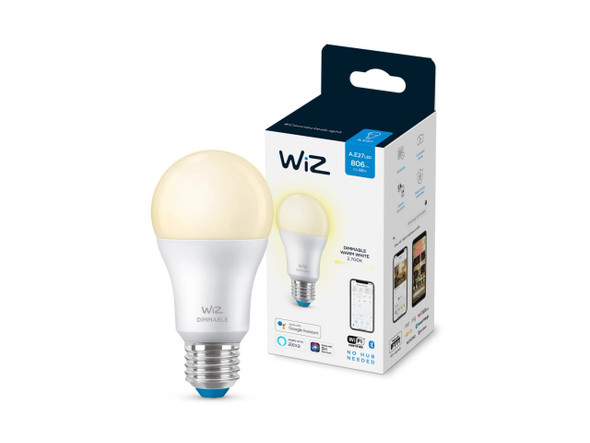 Wiz WiZ WiFi Bulb 8W (Eq.60W) A60 E27 | 94-WZ929002450202 
