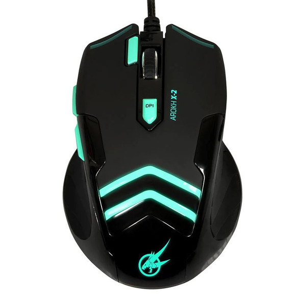  Port Designs Arokh Gaming Mouse X-2 - Green LED | 901401 