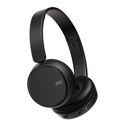 JVC Foldable Bluetooth on-ear headphones - Black | HAS36WB